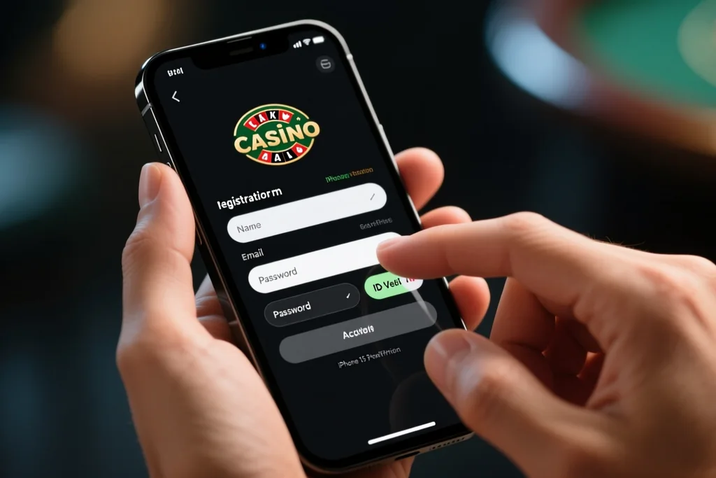 Registrace přes mobil nebo aplikaci