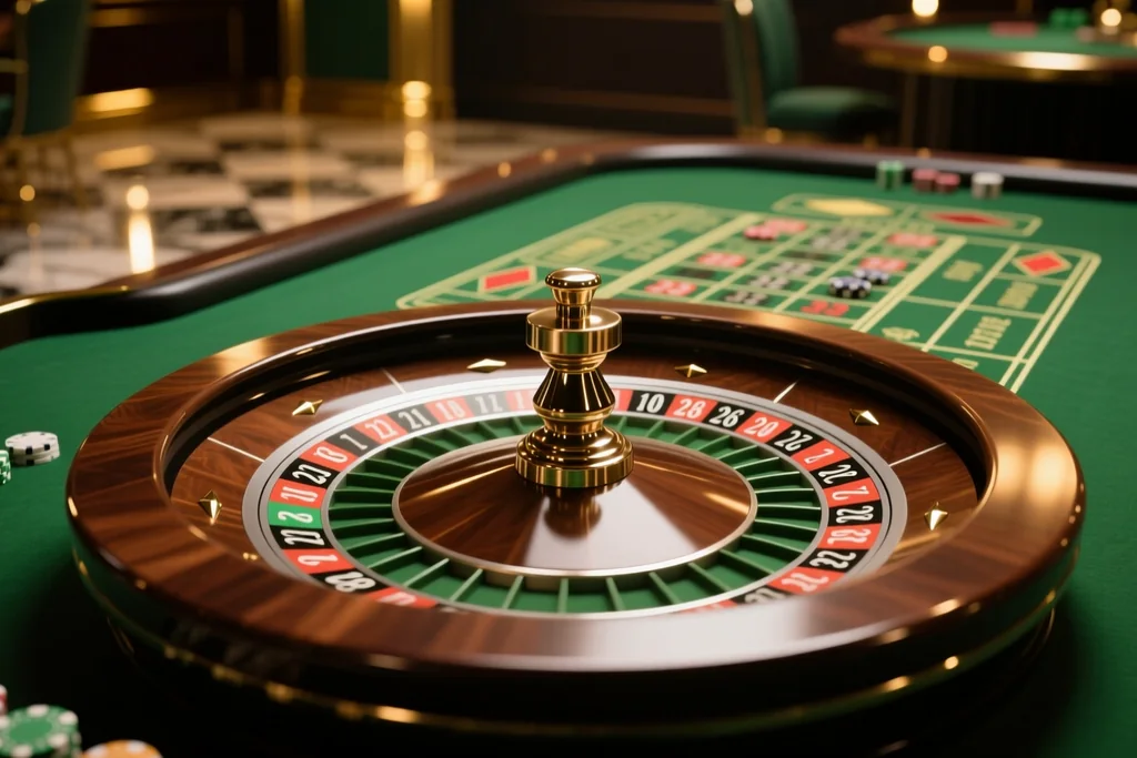 Ruleta: pravidla a druhy sázek